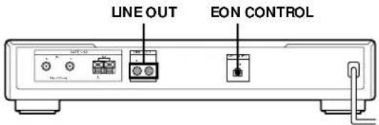 SONY ST-SB520 - Raccordement d'un amplificateur - 1