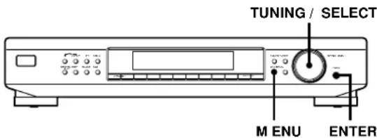 SONY ST-SB520 - Mise en ordre des stations préréglées - 2