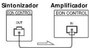 SONY ST-SB520 - Caso possua um amplificador Sony equipado com um terminal EON CONTROL IN - 1