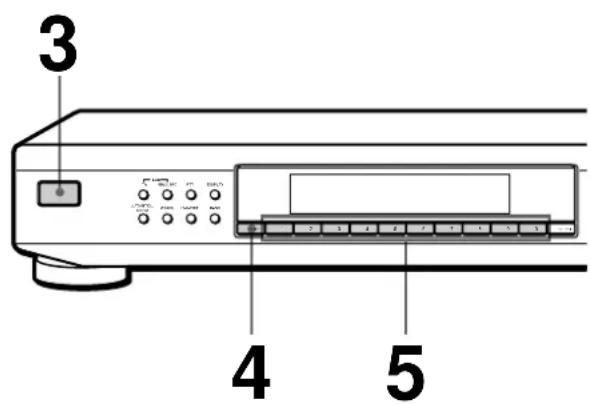 SONY ST-SB520 - Recepción de emisoras memorizadas - 2