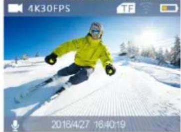 Trevi GO 2550 4K - Navigation dans le MENU - 1