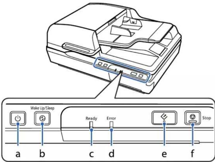 EPSON WorkForce DS-5500N - Pièces du scanner - 2