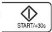 SHARP YS-MG51E-S - Starting the oven: - 1