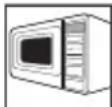 SHARP YS-MG51E-S - NOTES FOR WEIGHT DEFROST: - 1