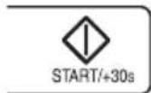 SHARP YS-MG51E-S - +30s FUNCTION (Auto minuut) - 1