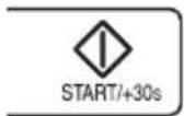 SHARP YS-MG51E-S - Iniciar el horno: - 1