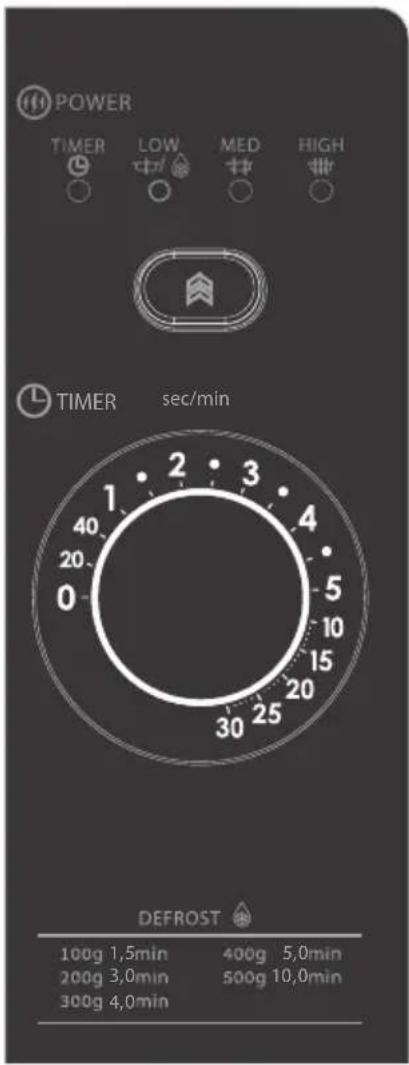 SHARP YS-GG02E - Timer-Knopf - 1