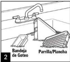 Bandeja de Goteo Parrilla/Plancha 2