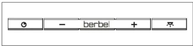 BERBEL BKH 90 ST - Bedienfeld - 1