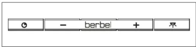 BERBEL BKH 90 ST - Pannello comandi - 1