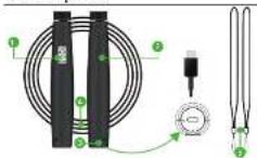 TUNTURI Smart Jump Rope 14TUSFU320 - 1