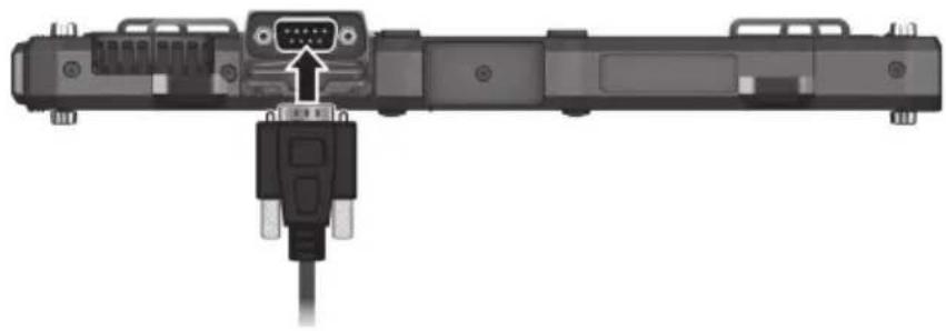 Getac UX10 G3 - Connector un appareil en série (optionnel) - 1