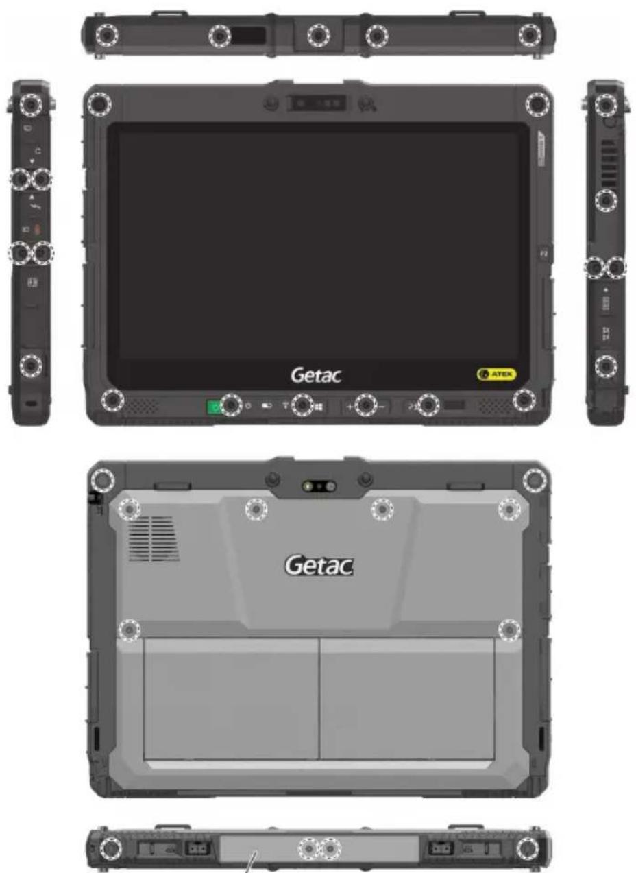 Getac K120 G2 - Étuis de protection anti-explosion - 1