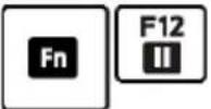 Getac K120 G2 - Touches de raccourcis clavier - 13