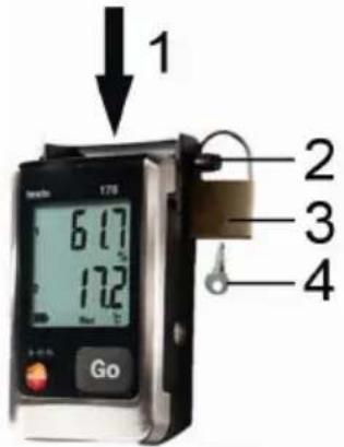 Testo 176T2 - Datenlogger sichern - 1