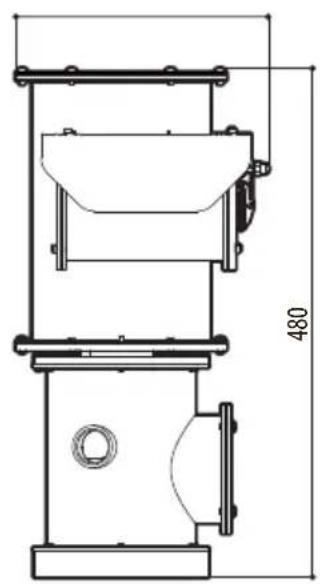 Videotec NXPTZT SERIES2 - Technische Zeichnungen - 4