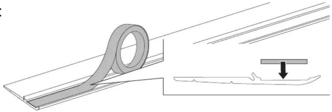 THULE Adapter 301988 - RAINGUTTER INSTALLATION - 9