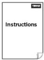 THULE Adapter 301988 - WARNINGS & INFO - 2