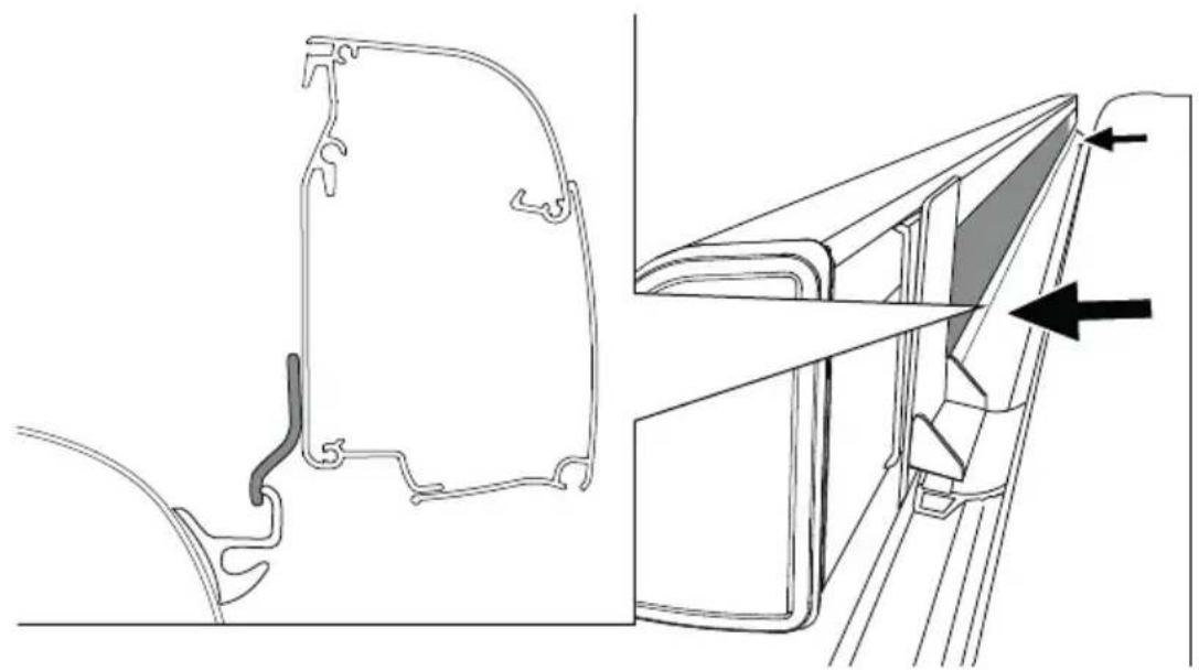 THULE Adapter 301988 - RAINGUTTER INSTALLATION - 19