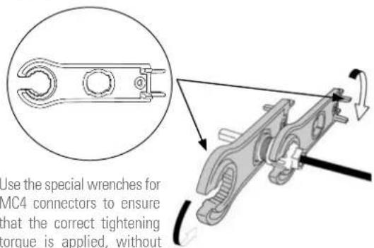 Salicru EQX2 8002-SX - Photovoltaic panel connection. - 4
