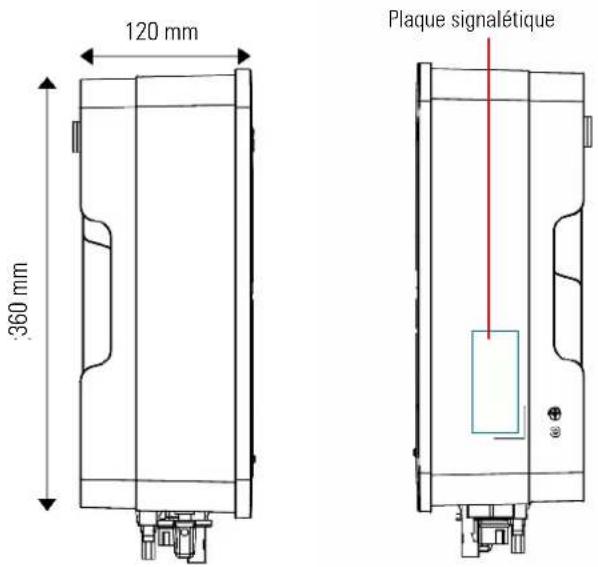 120 mm 360 mm Plaque signalétique