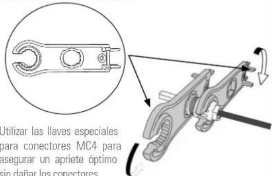 Salicru EQX2 8002-SX - Conexión del panel fotovoltaico. - 4