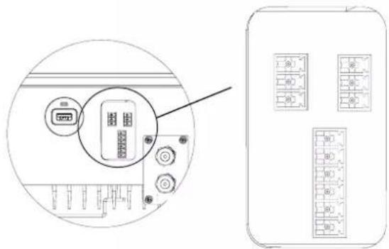 Salicru EQX2 8002-SX - Definition of the terminals. - 1