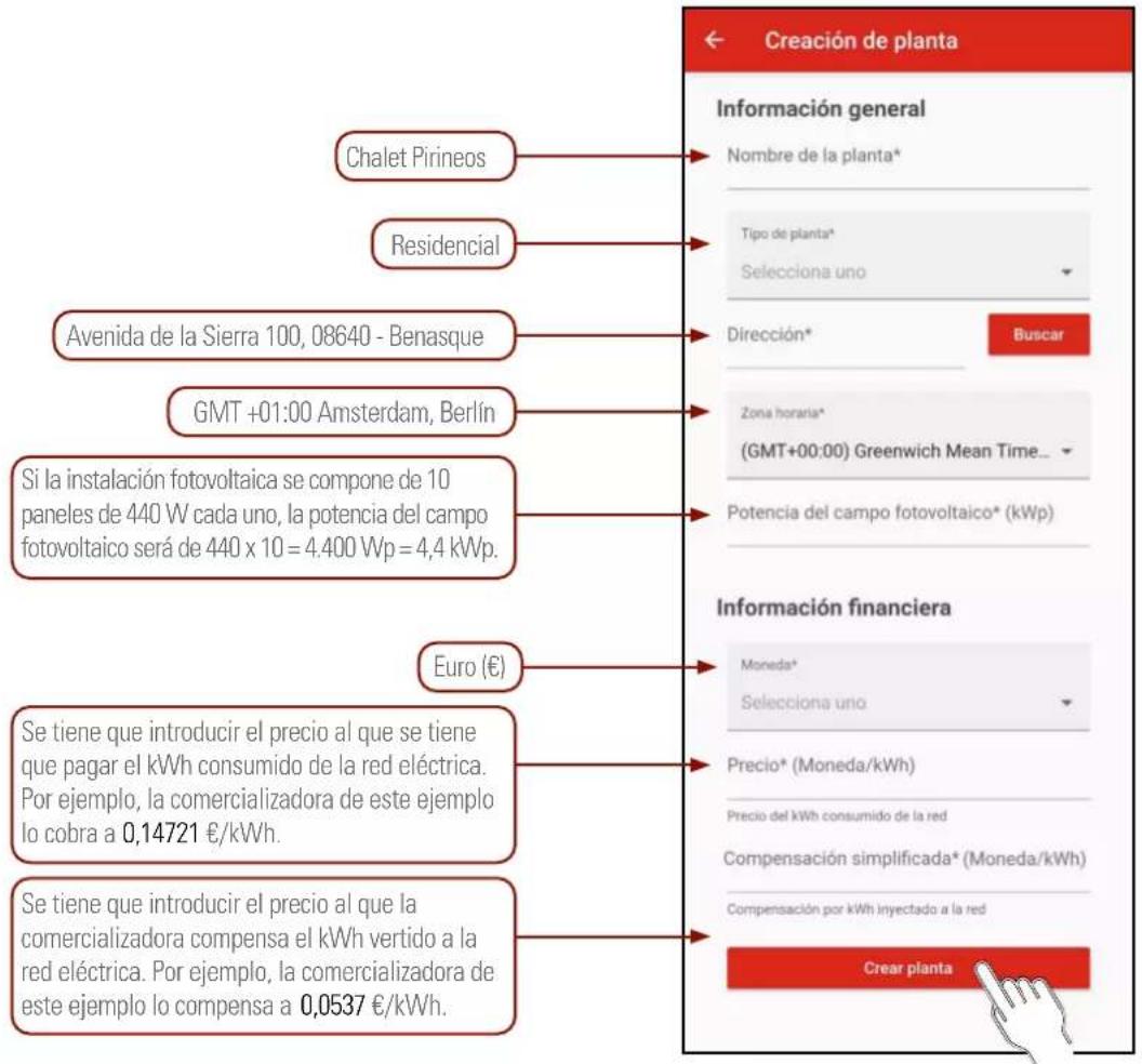 Salicru EQX2 8002-SX - Configuración de la instalación (planta) en la aplicación EQX-sun. - 2