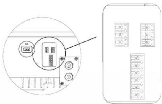 Salicru EQX2 8002-SX - Definición de los terminales. - 1