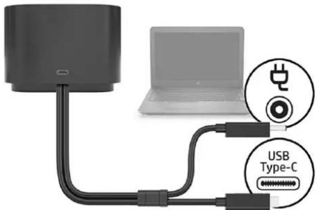 HP Thunderbolt Dock 120W G4 - Connexion à un ordinateur - 2