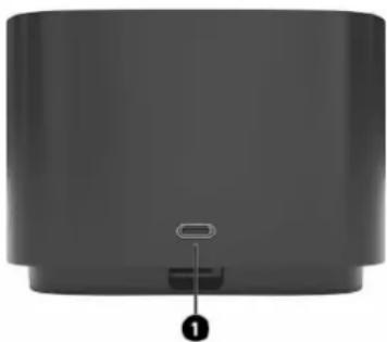 HP Thunderbolt Dock 120W G4 - Partie avant - 1