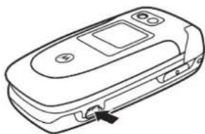 MOTOROLA V360v - Connexions mini-USB - 2