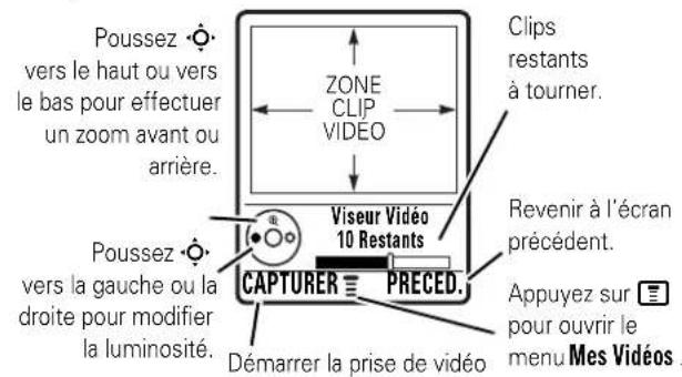 MOTOROLA V360v - Enregistrement de vidéo - 2