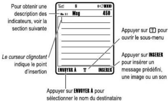 MOTOROLA V975 - Saisie de texte - 2