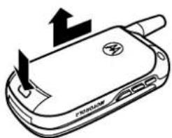 MOTOROLA V975 - Installation de la batterie - 2