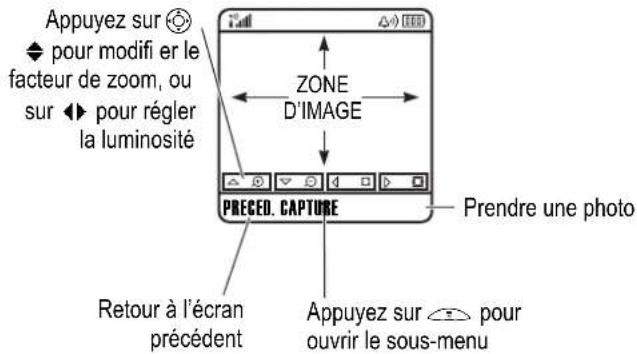MOTOROLA C650 - Prendre une photo et l'envoyer - 3