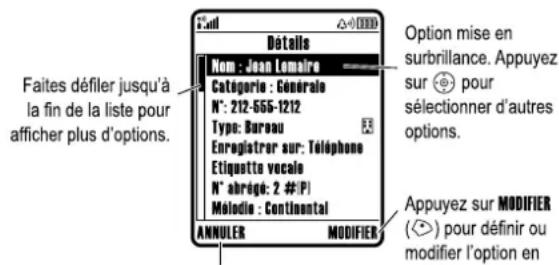 MOTOROLA V545 - Saisie de texte - 1