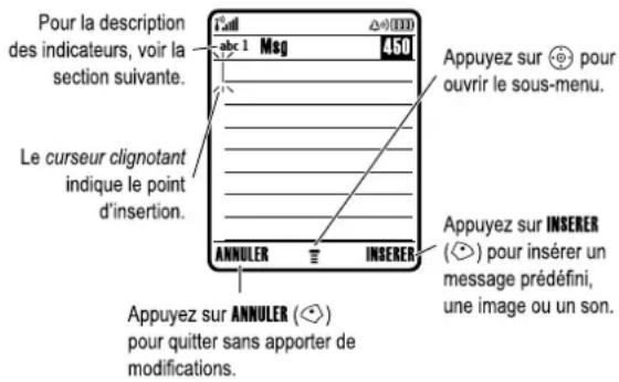 MOTOROLA V545 - Utilisation des majuscules - 1