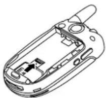 MOTOROLA V545 - Installation de la carte SIM - 2
