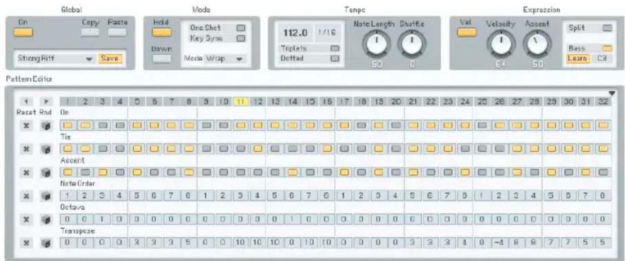 NATIVE INSTRUMENTS FM8 - Utiliser l'Arpégiateur et modifier les Attributs - 2