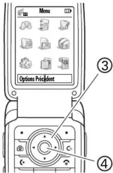 MOTOROLA A910 - Menu principal - 1