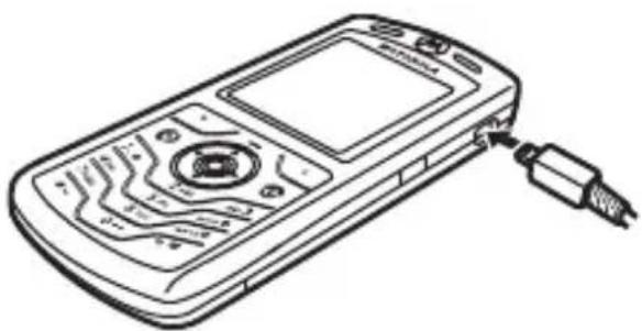 MOTOROLA L6i - Charge de la batterie - 1