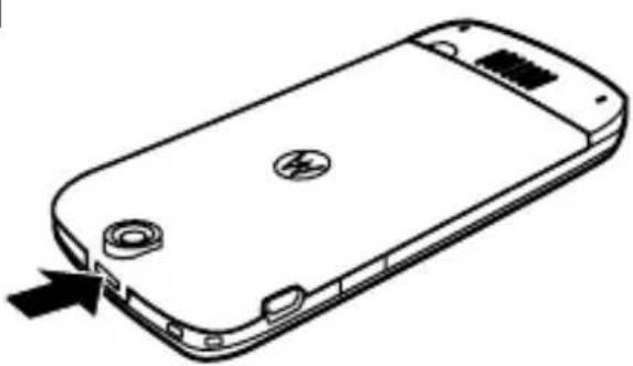 MOTOROLA L6i - Installation de la batterie - 1