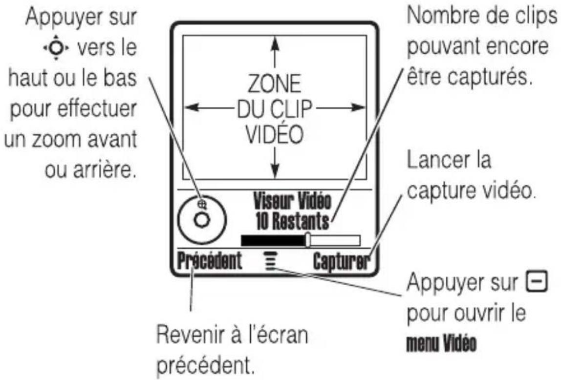 MOTOROLA L6i - Enregistrement d'un clip vidéo - 1