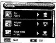 MINOX DC 1222 - Menu Configuration - 2