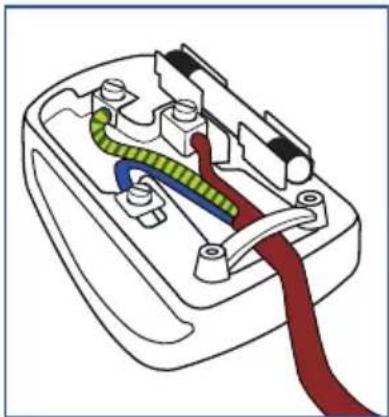 PHILIPS Brilliance 329P1 - How to connect a plug - 1