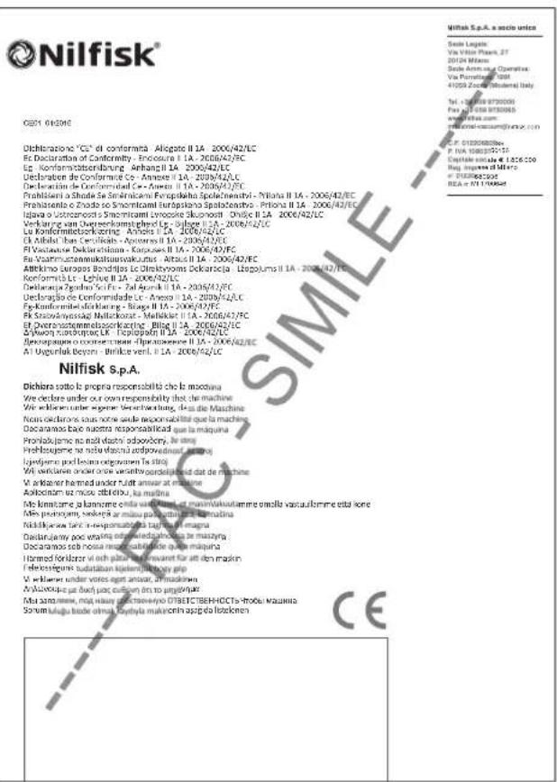 NILFISK A136 - 9 - 1