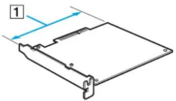 SONY Vaio VGX-XL202 - Installation d'une carte d'extension - 1