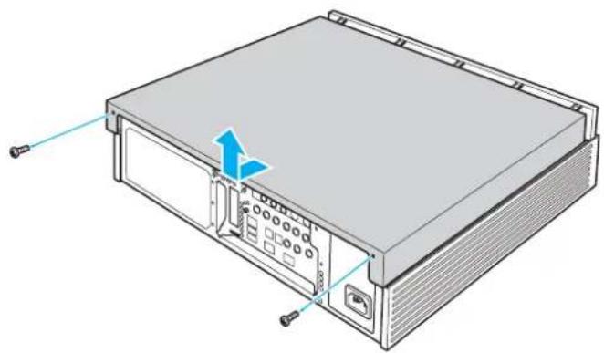 SONY Vaio VGX-XL202 - Pour retirer le panneau supérieur - 1