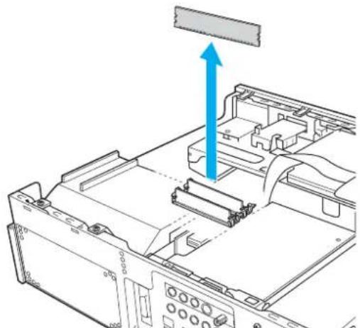 SONY Vaio VGX-XL202 - Retrait ou ajout d'un module de mémoire - 3